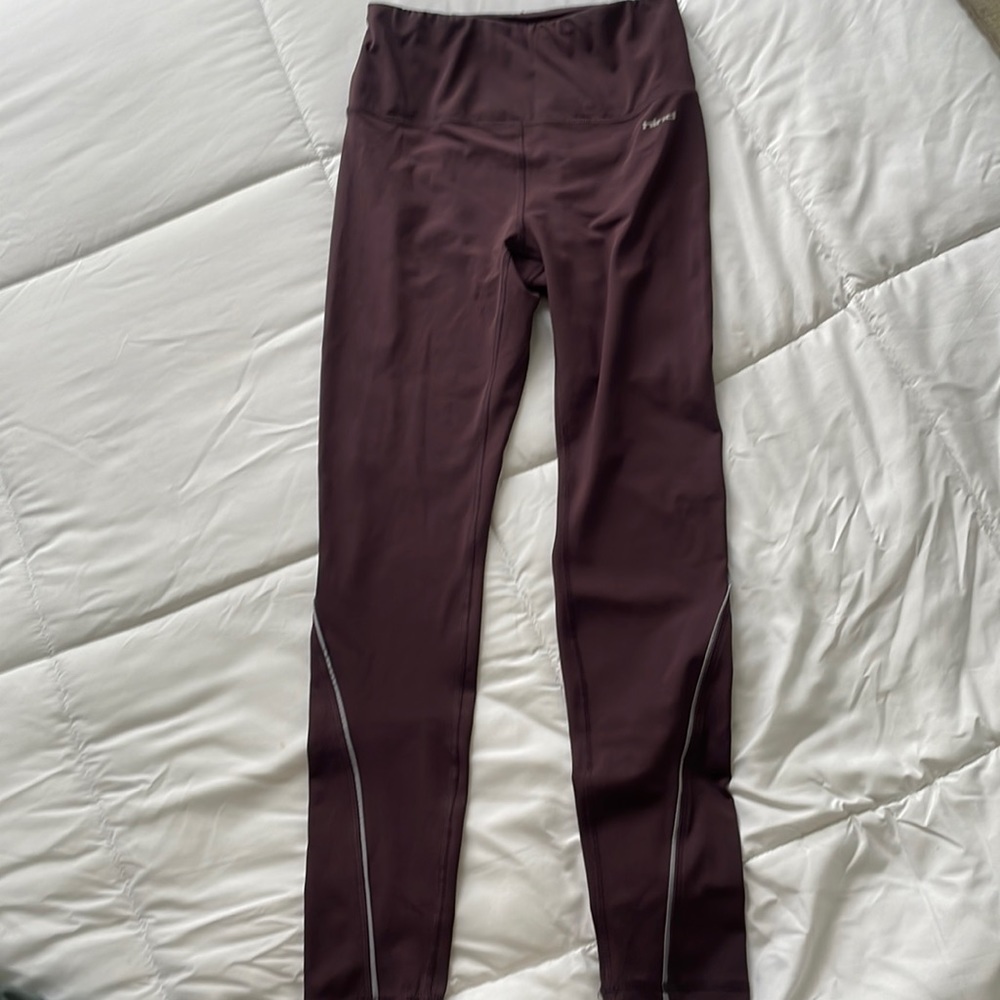 Hind. Size small. purple athletic leggings